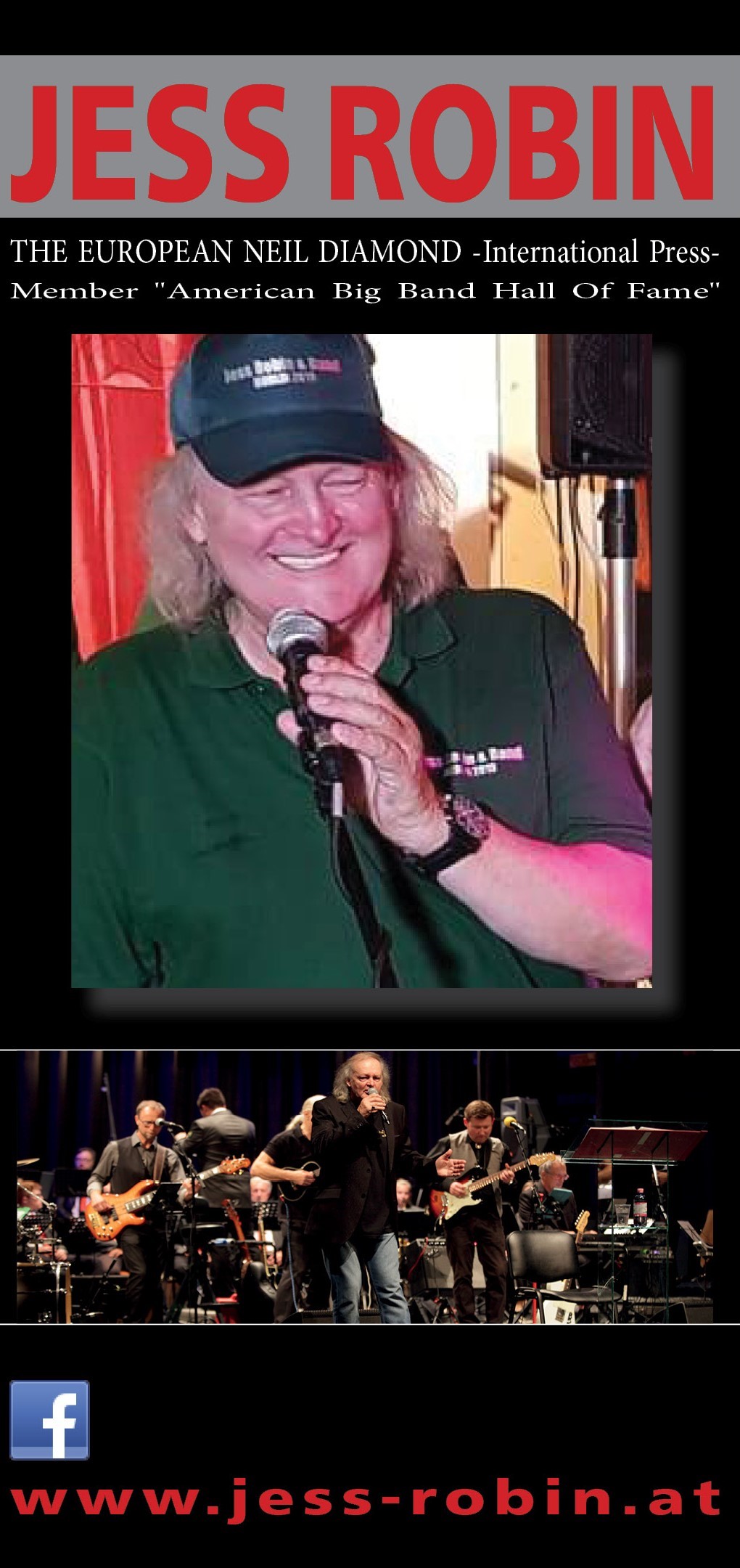 Jess Robin - the european Neil Diamond